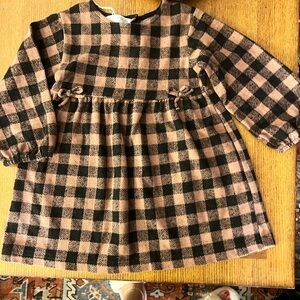 Zara toddler girl fall dress